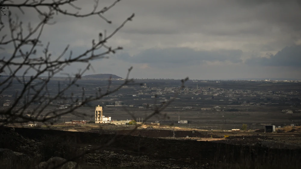 View of the Israeli border with Syria on a winter day from the Golan Heights, Dec. 10, 2025. Credit: Michael Giladi/Flash90.