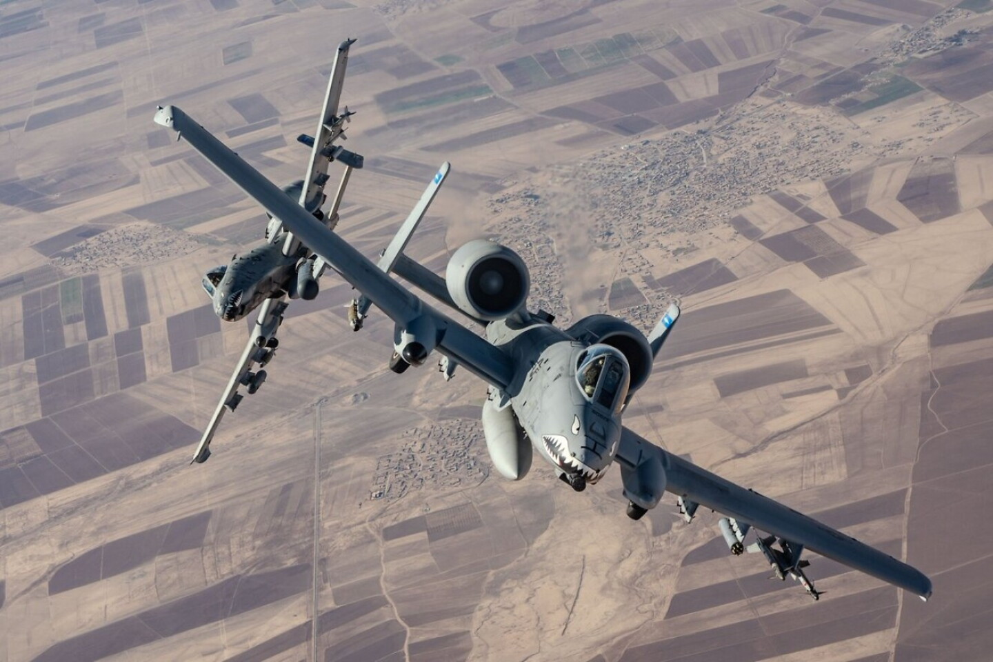 US Air Force A-10 fighter jet