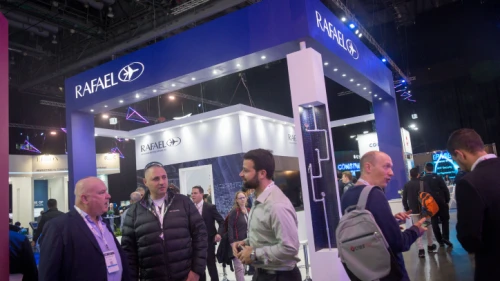 Visitors at the annual Cybertech Israel Conference and Exhibition in Tel Aviv, which is attended by thousands of leading multinational corporations, startups, private and corporate investors, venture-capital firms, experts and clients, Jan. 29, 2020. Photo by Miriam Alster/Flash90.