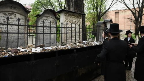 Jewish cemetery in Krakow, Poland. Photo by Yossi Zeliger/Flash90.
