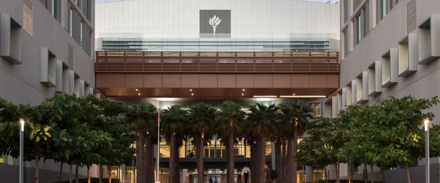 New York University's campus in Abu Dhabi. Credit: NYU Abu Dhabi.