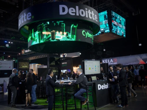 Visitors at the annual Cybertech Israel Conference and Exhibition, in Tel Aviv, attended by thousands of leading multi-national corporates, small and medium-sized businesses, startups, private and corporate investors, venture capital firms, experts and clients. Jan. 29, 2020. Photo by Miriam Alster/Flash90.