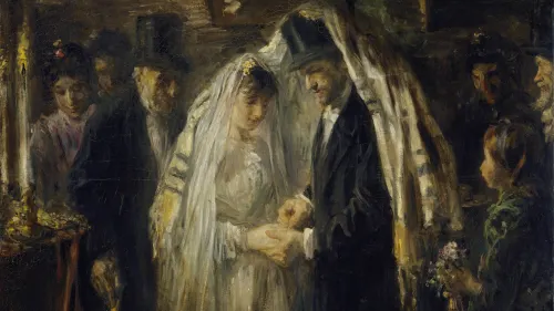 Jozef Israëls Jewish wedding