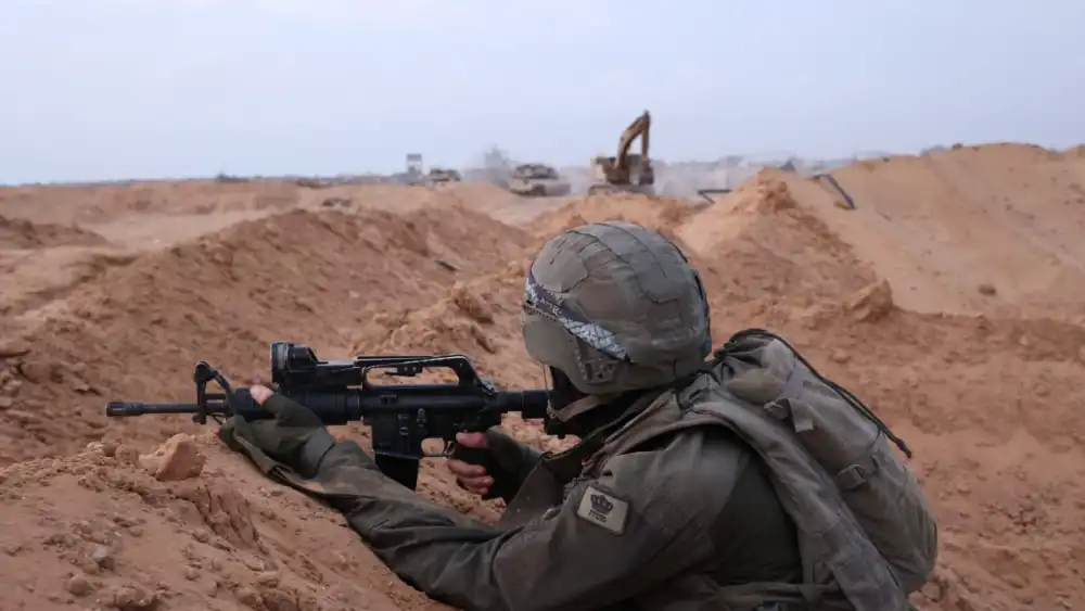 Ground activity by the Israeli Defense Forces in the Gaza Strip. Gaza Strip, Nov 30, 2025. Photo by TPS-IL.