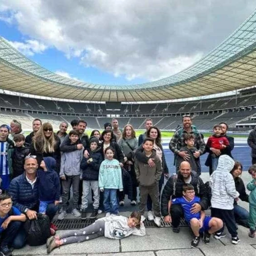 The Israeli delegation to Berlin. Credit: Courtesy.