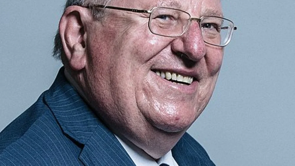 Former British Labour Party Parliament member Mike Gapes, June 2017. Credit: Official portrait by Chris McAndrew.