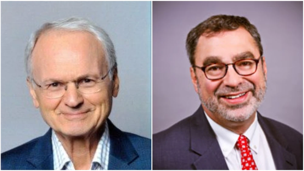 Zionist Organization of America national president Mort Klein (left), and HIAS president and CEO Mark Hetfield