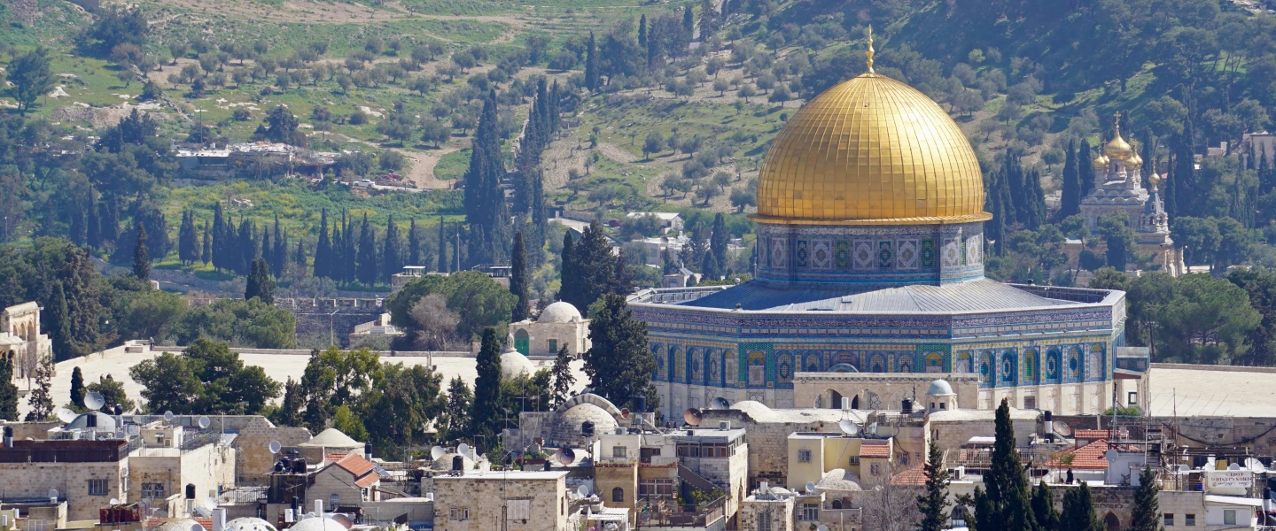A view of the Temple Mount in Jerusalem. Photo by Judy Lash Balint.