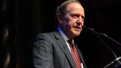 Mort Zuckerman at the third annual Daily News Hometown Heroes in Transit Awards at the Edison Ballroom, Jan. 29, 2015. Photo by Marc. A. Hermann/MTA New York City Transit.