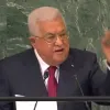 Palestinian Authority President Mahmoud Abbas addresses the U.N. General Assembly in New York, Sept. 23, 2022. Source: YouTube.