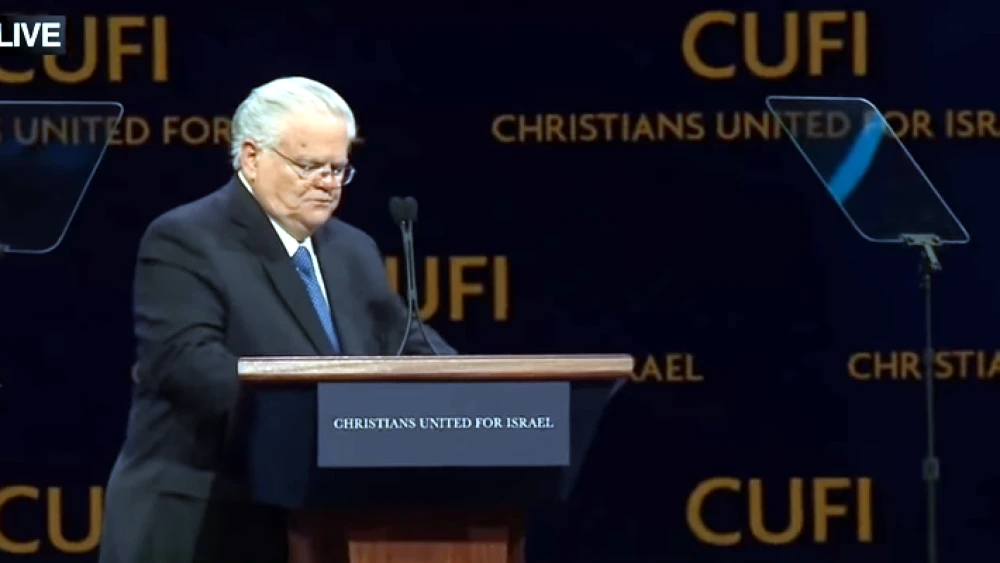 Pastor John Hagee at the 13th annual CUFI summit, held from July 23-24, 2018. Screenshot: YouTube.