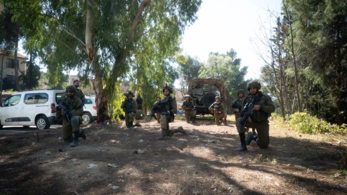 Israel soldiers taking part in the “Lightning Storm” exercise to prepare for a possible battle with Hezbollah. Credit: IDF Spokesperson's Unit.