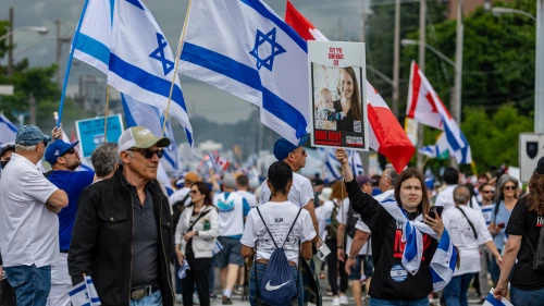 Canada pro-Israel rally