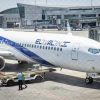El Al flight at Ben Gurion International Airport, May 13, 2025. Photo by Nati Shohat/Flash90.