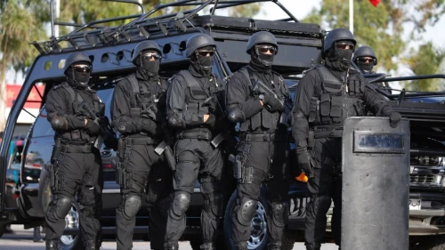 Officers of the Moroccan Bureau of Judicial Investigations, known as the “Moroccan FBI.” Credit: Bureau Central d’Investigation Judiciaire.