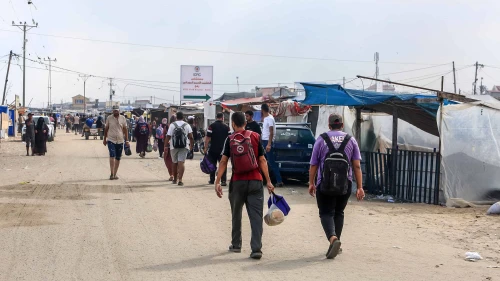 Palestinians in Gaza