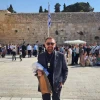 American Pastor Larry Huch at the Western Wall in Jerusalem, Oct. 17, 2025. Credit: Courtesy.
