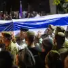 The funeral of IDF Col. Jonathan Steinberg at Mount Herzl military cemetery in Jerusalem on Oct. 8, 2023. Photo by Oren Ben Hakoon/Flash90.