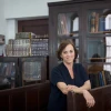 Israeli academic and politician Ruth Calderon at the Rabbi Kook Museum in Jerusalem, March 5, 2018. Photo by Miriam Alster/Flash90.