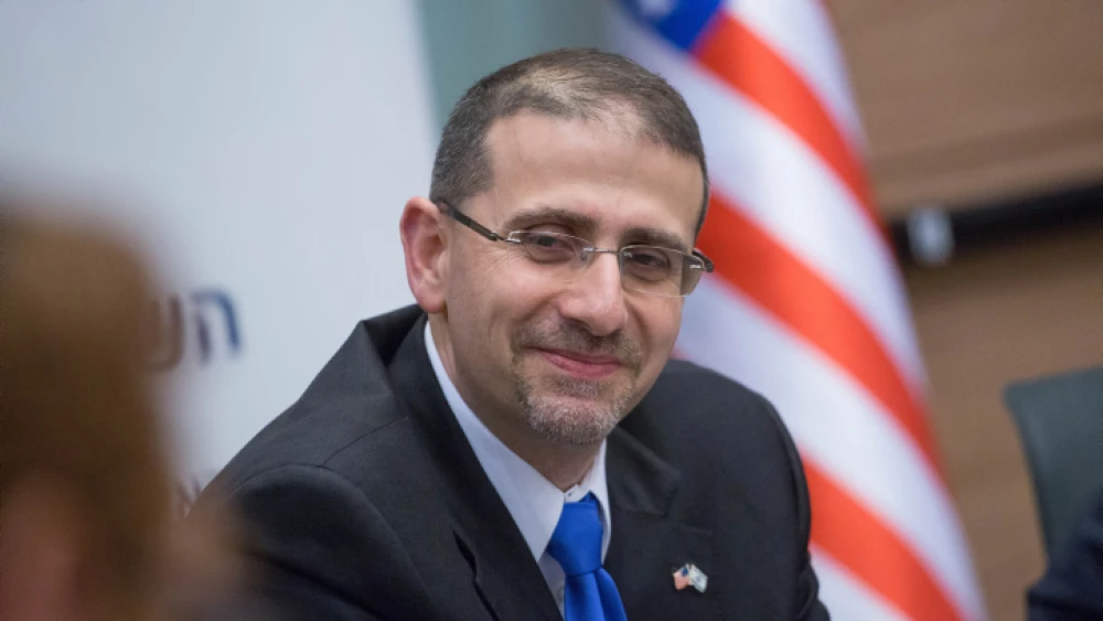 Dan Shapiro in 2017. Photo by Miriam Alster/Flash90.