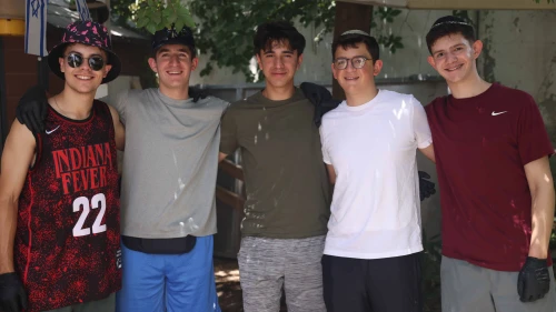 NCSY's new Israel program, Derech, fills a gap for all-boys summer programs. Credit: Courtesy.