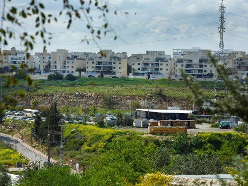 View of the central Israeli city of Modi'in. March 09, 2023. Photo by Moshe Shai/FLASH90.