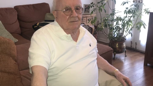 Judah Samet, 82, is a Holocaust survivor, former Israeli paratrooper, and more recently, a survivor of the mass shooting at the Tree of Life*Or L’Simcha Synagogue in Pittsburgh in October 2018. Credit: Courtesy.