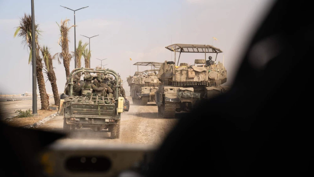 Israeli troops operating in the Hamas-ruled Gaza Strip, Nov. 20, 2023. Credit: IDF.