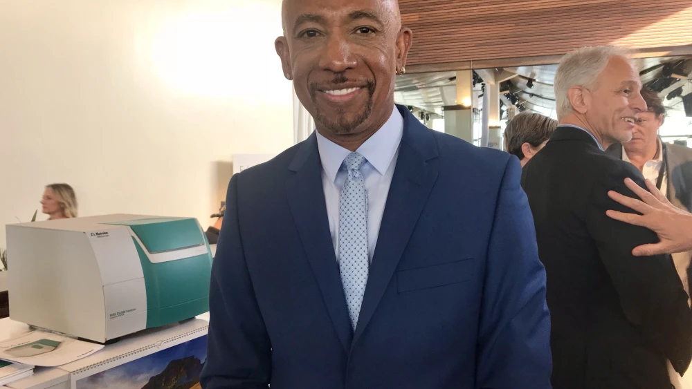 Montel Williams, Emmy Award winning television personality and medical cannabis advocate. Credit: Eliana Rudee