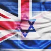 Flags of Israel and the United Kingdom. Credit: Jacek Wojnarowski/Shutterstock.