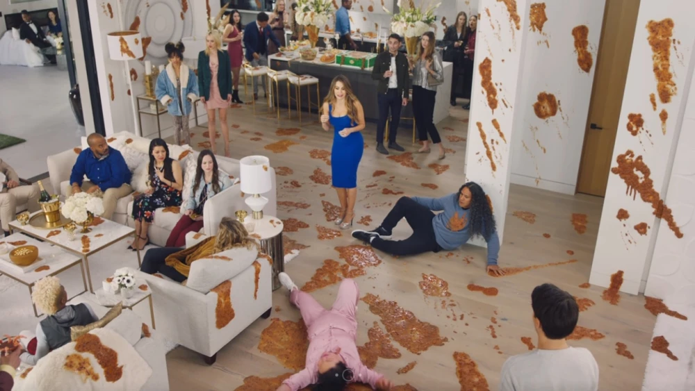 A scene from Proctor & Gamble's interactive Super Bowl LIV ad powered by technology derived from an Israeli startup, February 2020. Source: Screenshot.
