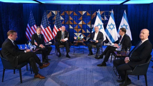 U.S. President Joe Biden, Israeli Prime Minister Benjamin Netanyahu