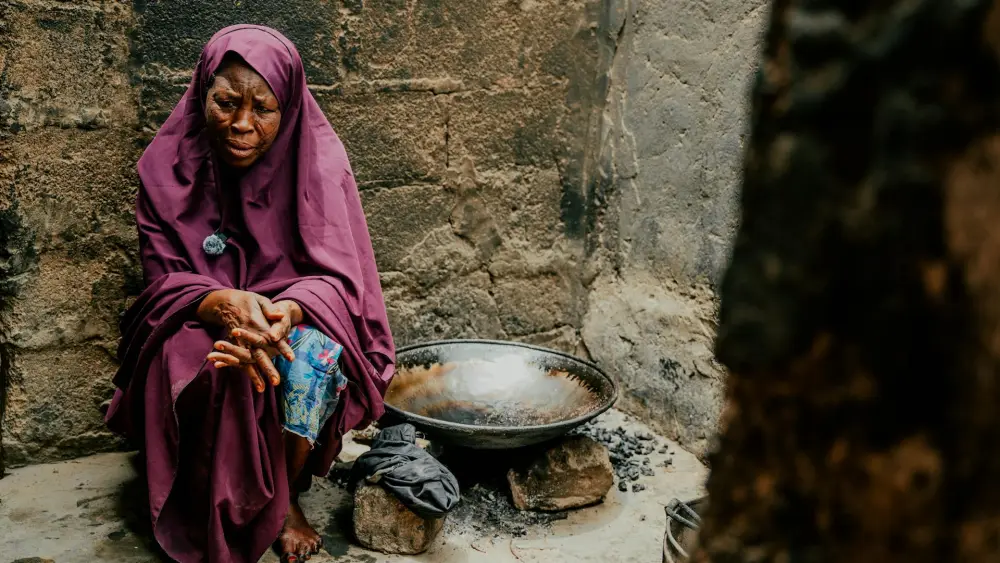 An elderly woman in Nigeria. Credit: Najim Kurfi/Pexels.