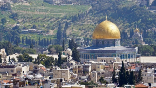 A view of the Temple Mount in Jerusalem. Photo by Judy Lash Balint.