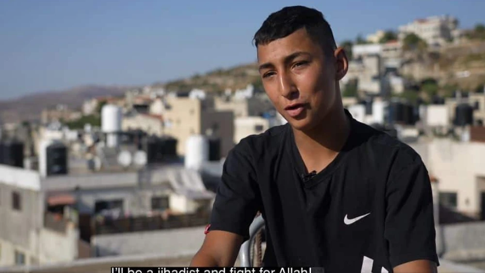 Kutaiba Hatab, 15, from the Jalazone refugee camp. Credit: UNRWA at War.