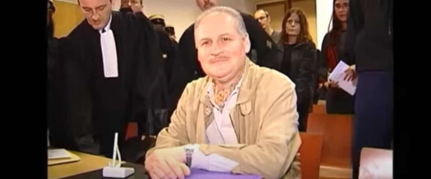 Ilich Ramírez Sánchez, aka Carlos the Jackal, appears in a French court in 2011. Source: Screenshot.
