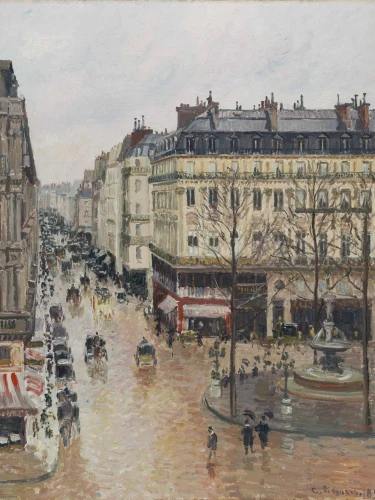 Pissarro painting