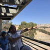 Rafael Engle, deputy head of the Binyamin Regional Council, describes future plans for the area on a press tour in July 2022. Photo by Josh Hasten.
