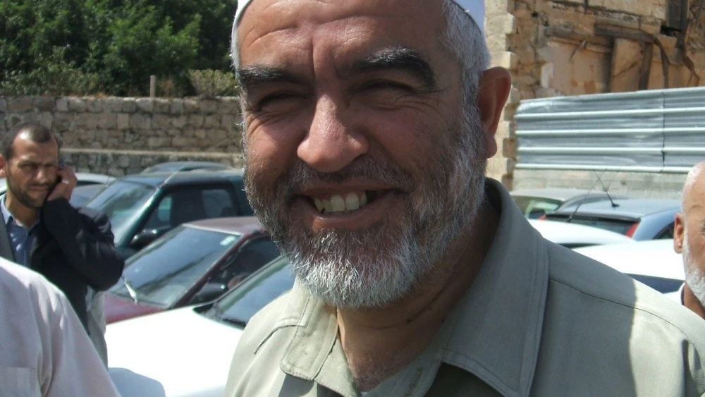 Raed Salah Abu Shakra, the leader of the northern branch of the Islamic Movement in Israel. Credit: Wikipedia.