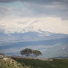 View of the snow-covered Mount Hermon in the Golan Heights in northern Israel on Jan. 18, 2019. Credit: Hadas Parush/Flash90.