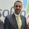 Bahraini Ambassador to Israel Khaled Al Jalahma is flanked by Tsofen co-chairs Revital Duek, left, and Maisam Jaljuli on his first visit to Nazareth. Photo courtesy of Tsofen.