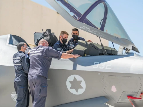 The F-35, a stealth aircraft, brings many new aspects in its technical and network abilities in terms of synchronization, command and control, and building [an operational] control picture in a big way. Credit: IDF Spokesperson's Unit.