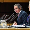 International Atomic Energy Agency Director-General Rafael Grossi addresses the IAEA Board of Governors, March 9, 2020. Credit: D. Calma/IAEA.