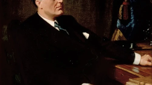 A presidential portrait of Franklin Delano Roosevelt. Credit: Frank O. Salisbury.