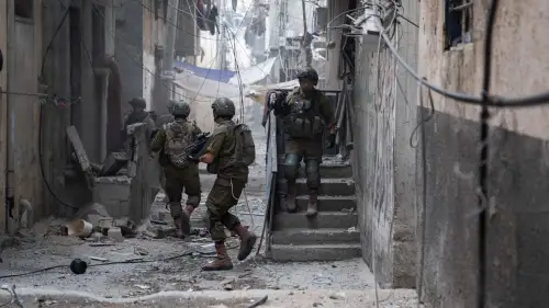 IDF troops operate in Gaza City, Nov. 20, 2023. Credit: IDF Spokesperson's Unit.