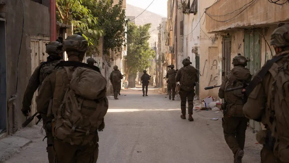 Israeli security forces conduct counterterrorism operations in northern Samaria, December 2025. Credit: IDF
