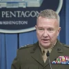 Lt. Gen. Kenneth F. McKenzie brief the press at the Pentagon in Washington, D.C., on Nov. 16, 2017. Credit: Department of Defense Photo by Navy Petty Officer 1st Class Dominique A. Pineiro.