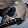 A U.S. Air Force F-35A stealth fighter jet is refueled over the Middle East, July 2026. Credit: United States Central Command.