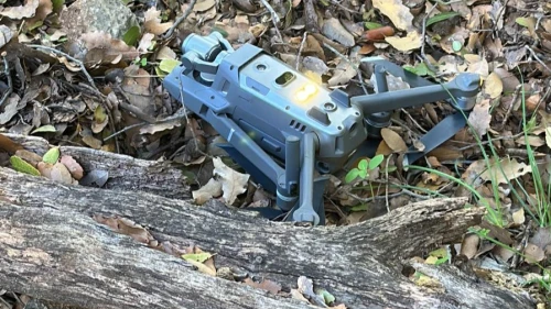 The IDF downed this drone crossing from Lebanon into Israeli airspace, Dec. 20, 2022. Credit: IDF.