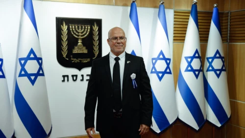 MK Zvika Fogel arrives for the opening session of the 25th Knesset in Jerusalem, Nov. 15, 2022. Photo by Olivier Fitoussi/Flash90.